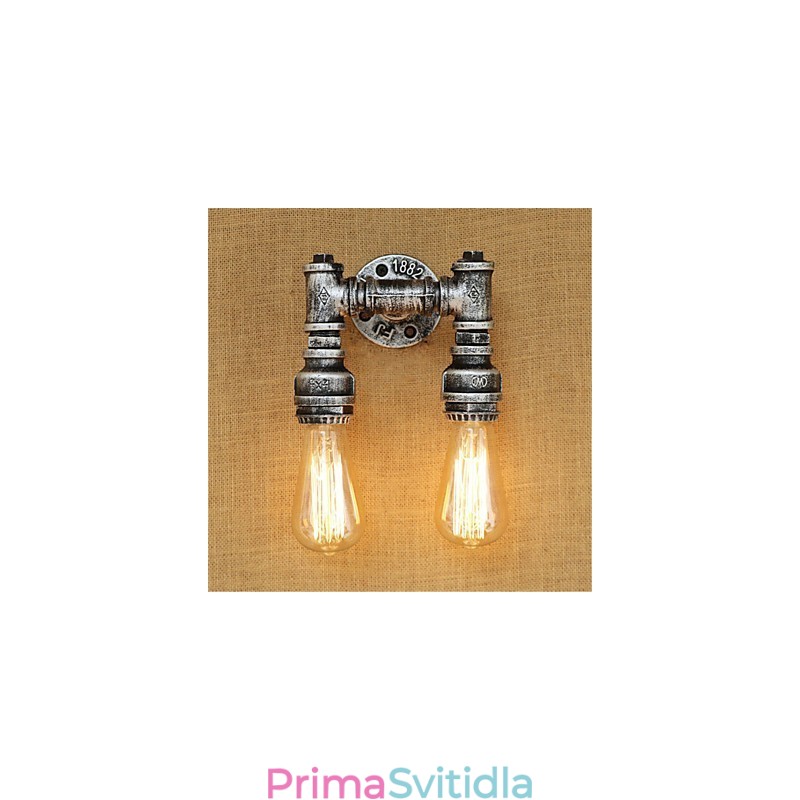 Funkce retro malby Rustic Lodge Country pro nástěnné nástěnné svítidla v mini stylu