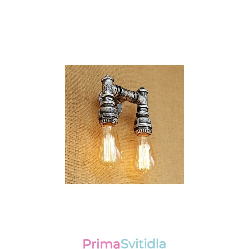 Funkce retro malby Rustic Lodge Country pro nástěnné nástěnné svítidla v mini stylu