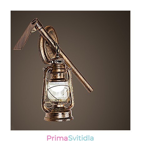 Nástěnné svítidlo s rustikálním domem pro nástěnné svítidlo v mini stylu Uplight C Nástěnné svítidlo s rustikálním domem pro nástěnné svítidlo v mini stylu Uplight C