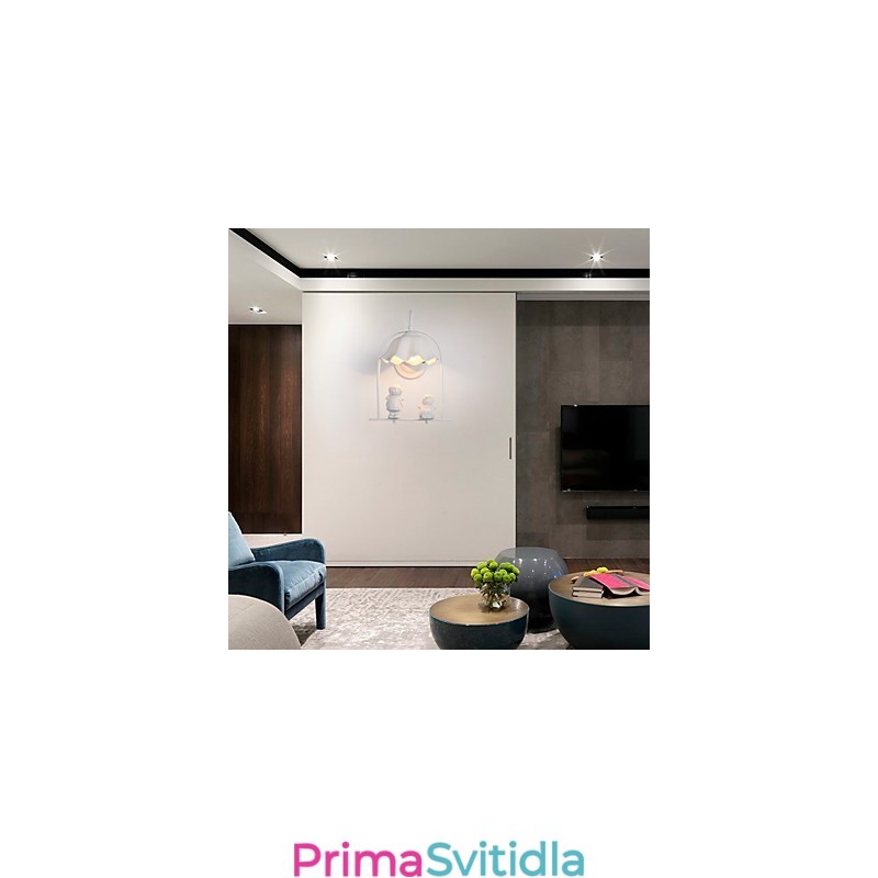 Moderní funkce současné malby pro ochranu zraku Nástěnné svítidlo s okolním světlem