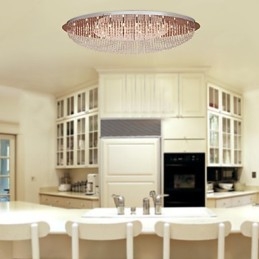 Moderní moderní křišťálový chromový kovový zapuštěný držák