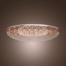 Moderní moderní křišťálový chromový kovový zapuštěný držák
