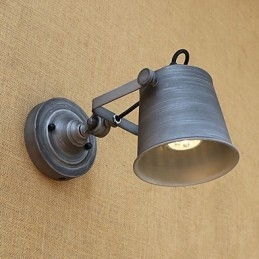 Funkce retro malby Rustic Lodge Country pro ochranu očí v mini stylu okolní světelné stěny
