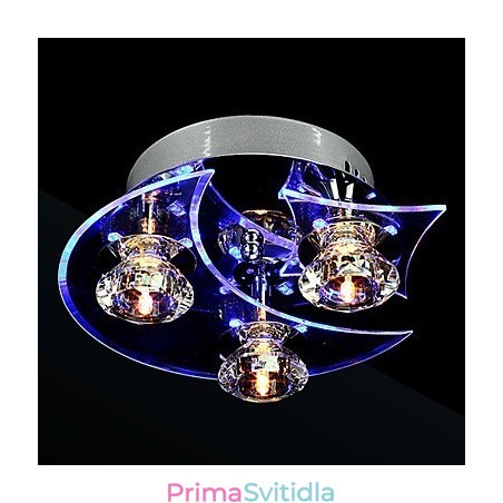 Lustr Modern Crystal Living 3 Lights Lustr Modern Crystal Living 3 Lights