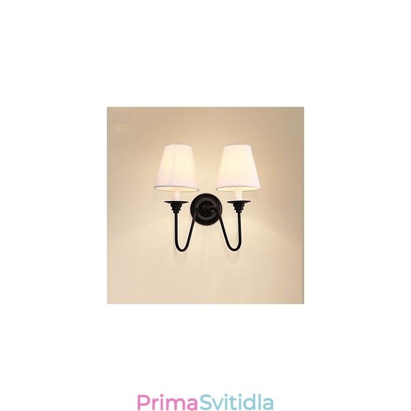 Rustic Lodge Black Oxide Finish Funkce pro ochranu očí Nástěnné svítidlo s okolním světlem
