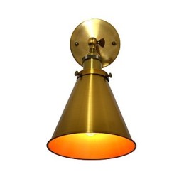 Nástěnné světlo Nástěnné svítidla Nástěnné železo Nástěnná lampa Němá černá lampa se světelným mečem na zdi