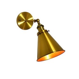 Nástěnné světlo Nástěnné svítidla Nástěnné železo Nástěnná lampa Němá černá lampa se světelným mečem na zdi