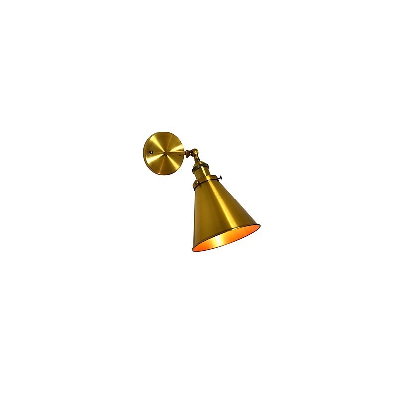 Nástěnné světlo Nástěnné svítidla Nástěnné železo Nástěnná lampa Němá černá lampa se světelným mečem na zdi