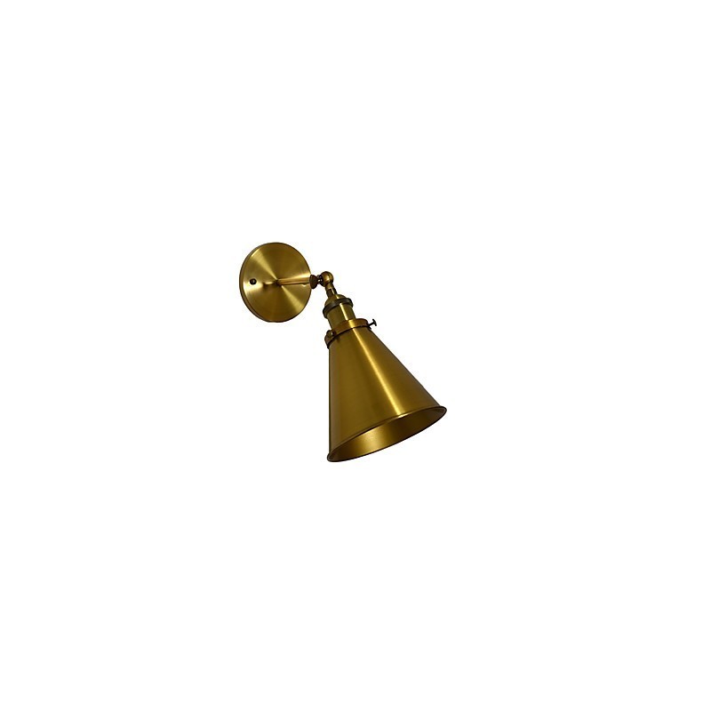 Nástěnné světlo Nástěnné svítidla Nástěnné železo Nástěnná lampa Němá černá lampa se světelným mečem na zdi