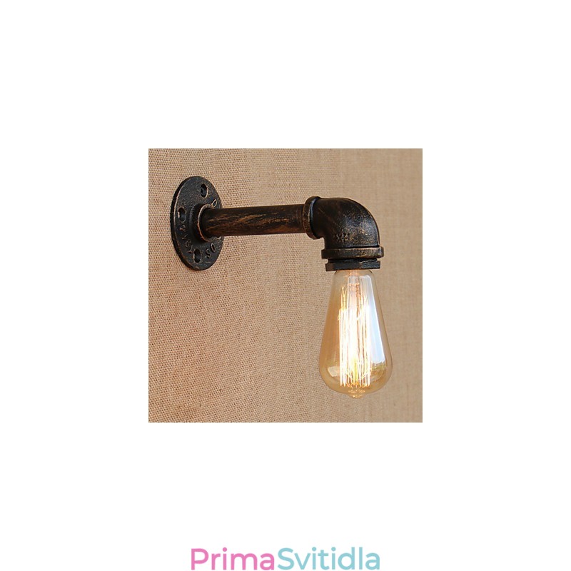 Funkce country retro malby pro nástěnné nástěnné svítidla s otočným ramenem ve stylu mini