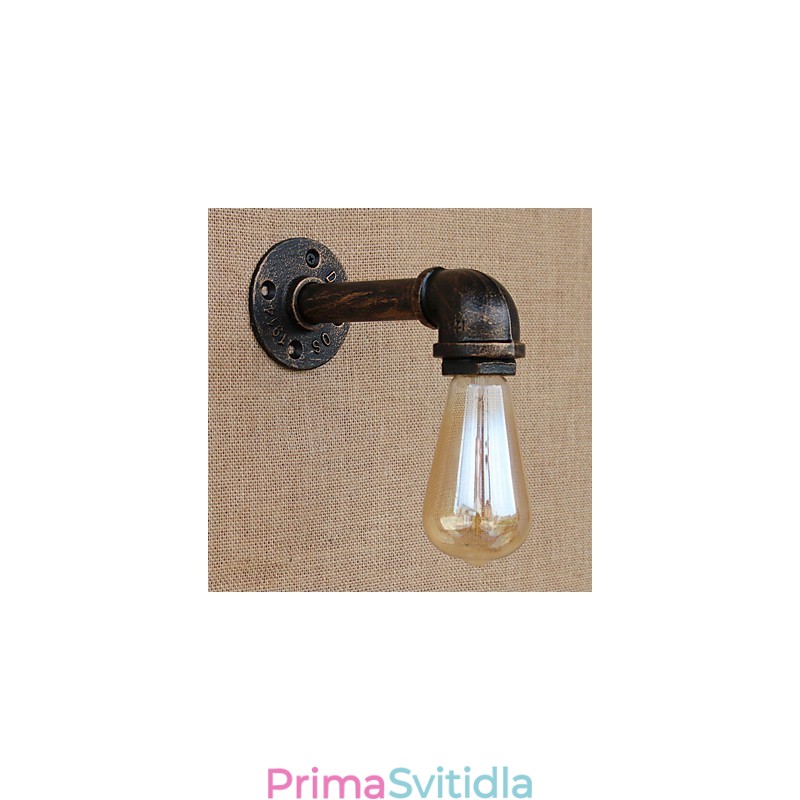 Funkce country retro malby pro nástěnné nástěnné svítidla s otočným ramenem ve stylu mini