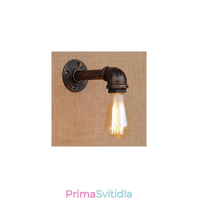 Funkce country retro malby pro nástěnné nástěnné svítidla s otočným ramenem ve stylu mini
