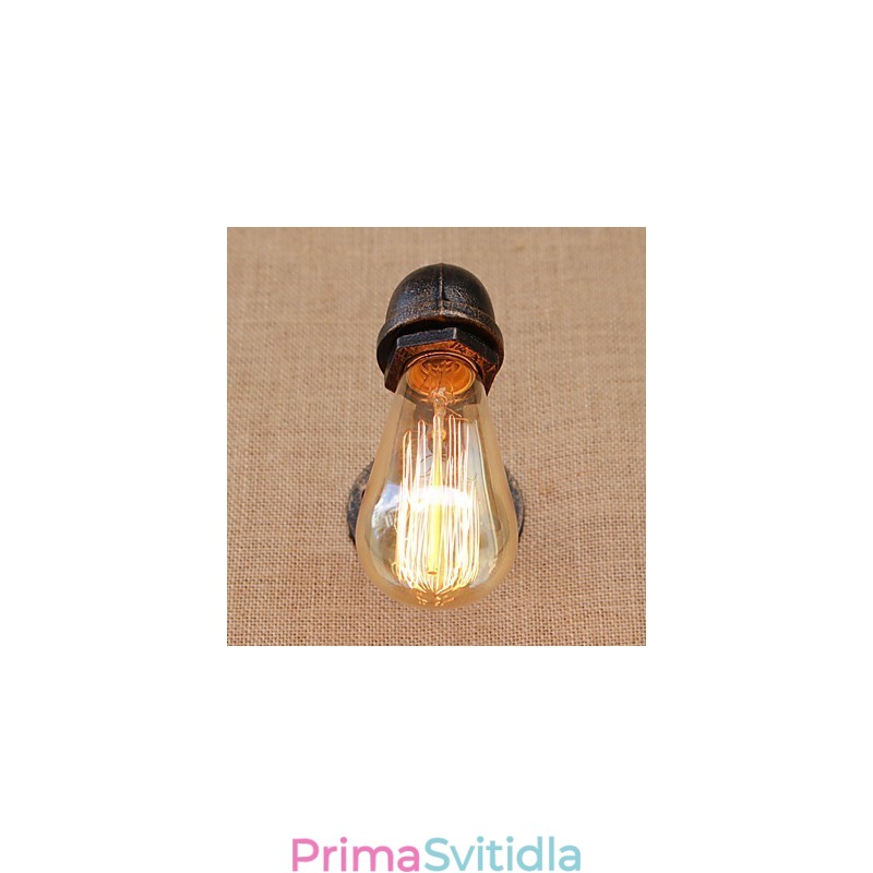 Funkce country retro malby pro nástěnné nástěnné svítidla s otočným ramenem ve stylu mini