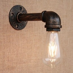 Funkce country retro malby pro nástěnné nástěnné svítidla s otočným ramenem ve stylu mini