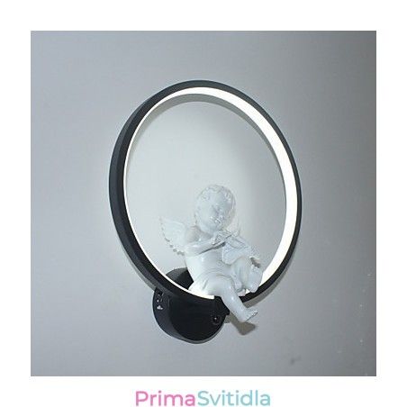 Nástěnná lampa Moderní kreativní osobnost Lampa Designer Angel Dekorační lampa Hliníková nástěnná lampa s integrovanou chodbou Nástěnná lampa Moderní kreativní osobnost Lampa Designer Angel Dekorační lampa Hliníková nástěnná lampa s integrovanou chodbou