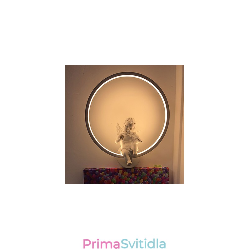 Nástěnná lampa Moderní kreativní osobnost Lampa Designer Angel Dekorační lampa Hliníková nástěnná lampa s integrovanou chodbou