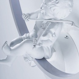 Nástěnná lampa Moderní kreativní osobnost Lampa Designer Angel Dekorační lampa Hliníková nástěnná lampa s integrovanou chodbou
