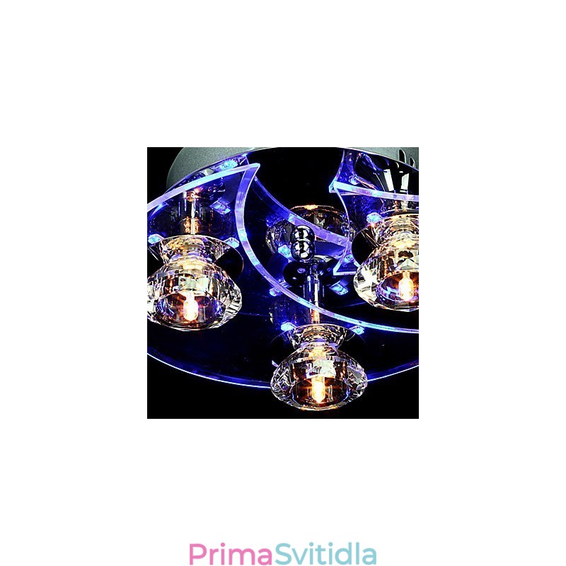 Lustr Modern Crystal Living 3 Lights
