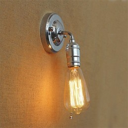 Retro Loft Edison nástěnná lampa Ložnice nástěnná svítidla pro domov Up Down Rustikální průmyslová chodba s jednou hlavou Obývací pokoj Mini dekor stěna