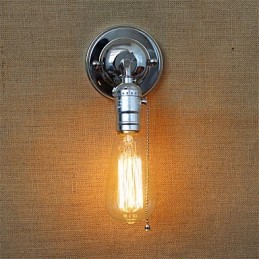 Retro Loft Edison nástěnná lampa Ložnice nástěnná svítidla pro domov Up Down Rustikální průmyslová chodba s jednou hlavou Obývací pokoj Mini dekor stěna