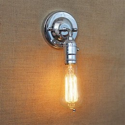 Retro Loft Edison nástěnná lampa Ložnice nástěnná svítidla pro domov Up Down Rustikální průmyslová chodba s jednou hlavou Obývací pokoj Mini dekor stěna
