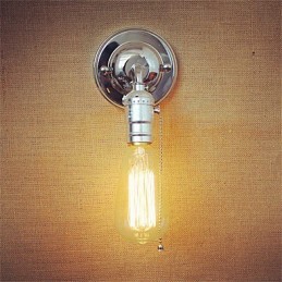 Retro Loft Edison nástěnná lampa Ložnice nástěnná svítidla pro domov Up Down Rustikální průmyslová chodba s jednou hlavou Obývací pokoj Mini dekor stěna