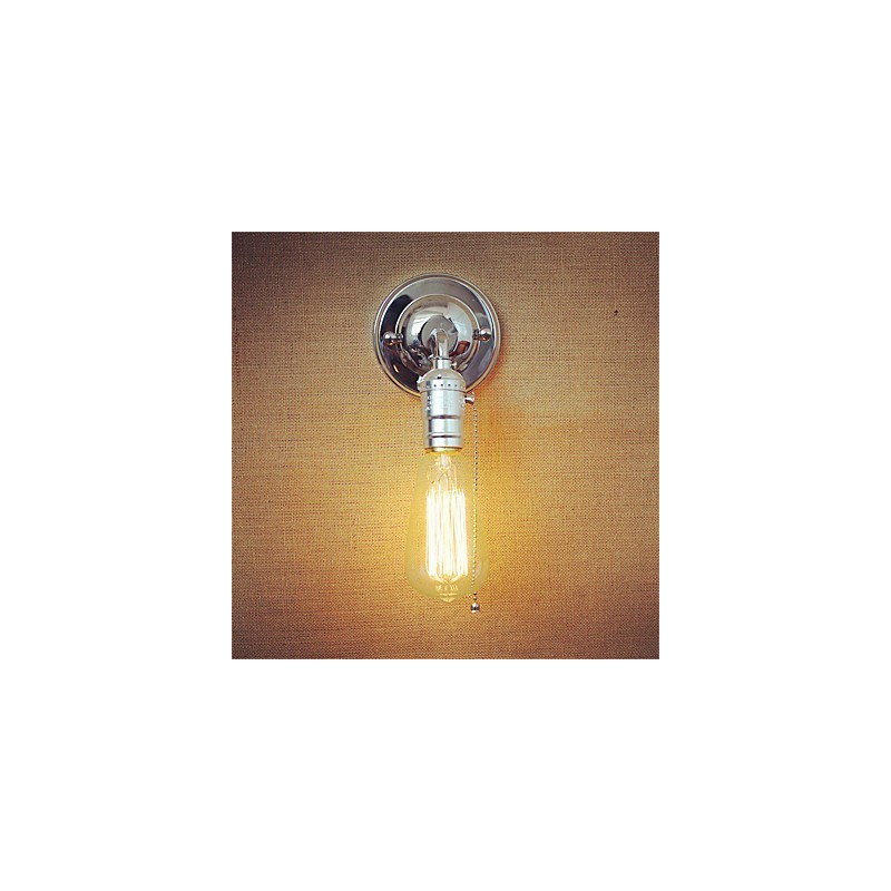 Retro Loft Edison nástěnná lampa Ložnice nástěnná svítidla pro domov Up Down Rustikální průmyslová chodba s jednou hlavou Obývací pokoj Mini dekor stěna