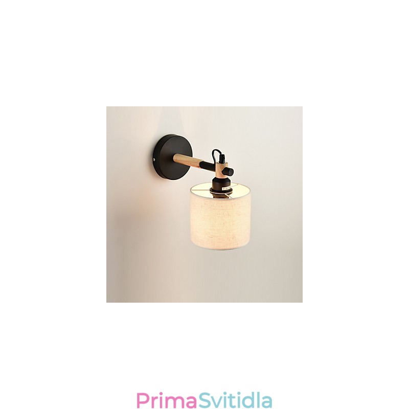 Látkové nástěnné svítidlo Moderní současná funkce Okolní nástěnné svítidlo