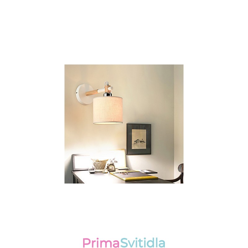 Látkové nástěnné svítidlo Moderní současná funkce Okolní nástěnné svítidlo