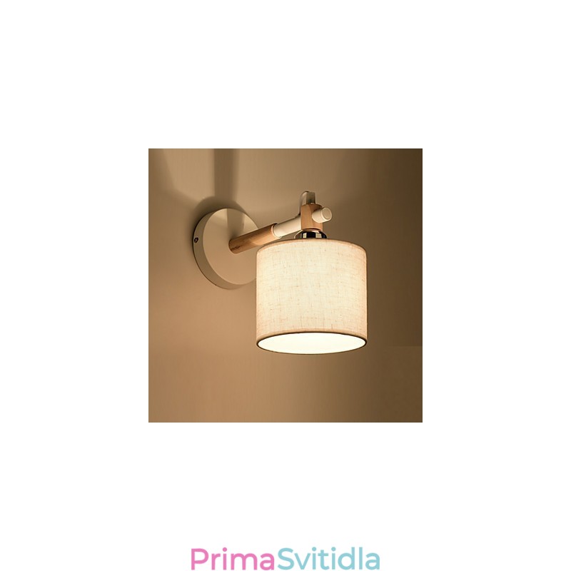 Látkové nástěnné svítidlo Moderní současná funkce Okolní nástěnné svítidlo