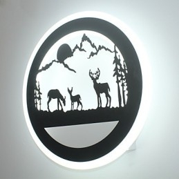 Noční lampa Nástěnná lampa Ložnice Světla obývacího pokoje Moderní minimalistická kreativní chodba Akrylová lampa