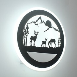 Noční lampa Nástěnná lampa Ložnice Světla obývacího pokoje Moderní minimalistická kreativní chodba Akrylová lampa