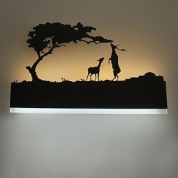 Noční lampa Nástěnná lampa Evropská Kreativní Moderní Minimalistická Ložnice Osvětlení dětského pokoje Lampa na schodiště Zrcadlo Přední lampa