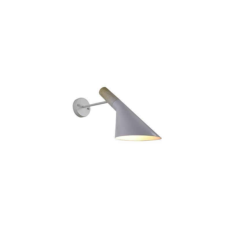 Nástěnné světlo Nástěnné svítidla Nástěnné železo Nástěnná lampa Němá černá lampa se světelným mečem na zdi
