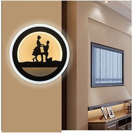 Dekorační lampa u postele Ložnice Kreativní obývací pokoj Lampa do světelné chodby Moderní minimalistická nástěnná lampa
