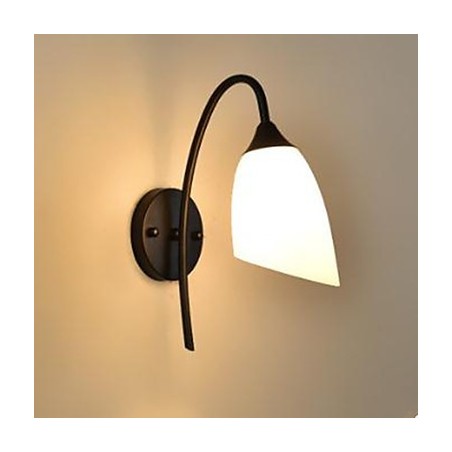 Černá americká jednoduchá lampa do ložnice Rybářská noční nástěnná lampa Černá americká jednoduchá lampa do ložnice Rybářská noční nástěnná lampa