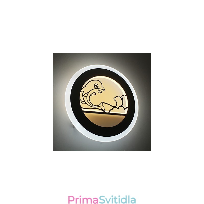 Moderní minimalistická nástěnná lampa do ložnice Noční lampa Dětská kreativní nástěnná lampa Osobnost schodišťová lampa Akryl