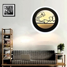 Moderní minimalistická nástěnná lampa do ložnice Noční lampa Dětská kreativní nástěnná lampa Osobnost schodišťová lampa Akryl