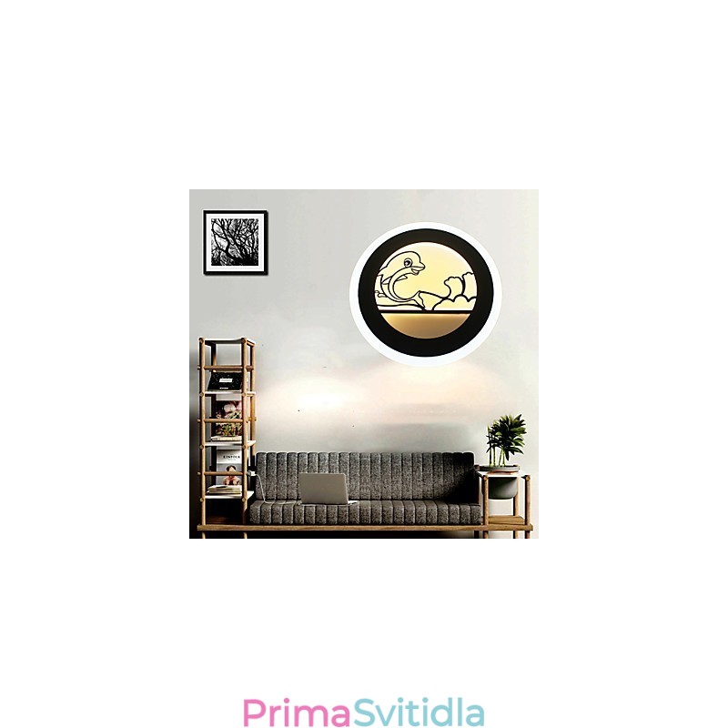 Moderní minimalistická nástěnná lampa do ložnice Noční lampa Dětská kreativní nástěnná lampa Osobnost schodišťová lampa Akryl
