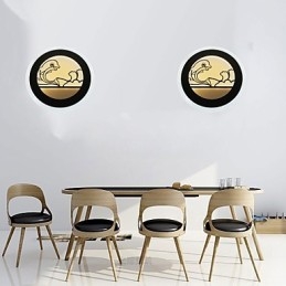 Moderní minimalistická nástěnná lampa do ložnice Noční lampa Dětská kreativní nástěnná lampa Osobnost schodišťová lampa Akryl