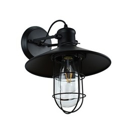 Nástěnné světlo Nástěnné svítidla Nástěnná lampa Němá černá lampa se světelným mečem na zdi