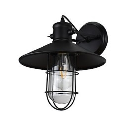 Nástěnné světlo Nástěnné svítidla Nástěnná lampa Němá černá lampa se světelným mečem na zdi