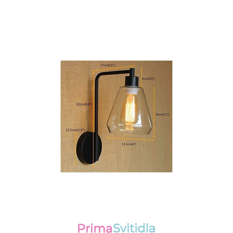Rustic Lodge Country Black Oxide Povrchová úprava pro okolní světlo Swing Arm