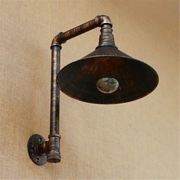 Rustic Lodge Country Antique Mosazný prvek pro nástěnné svítidlo s okolním osvětlením