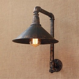 Rustic Lodge Country Antique Mosazný prvek pro nástěnné svítidlo s okolním osvětlením
