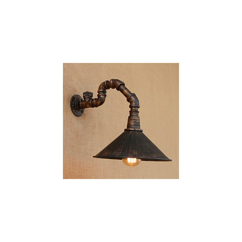 Rustic Lodge Country Black Oxide Finish Funkce pro nástěnné svítidla s okolním osvětlením