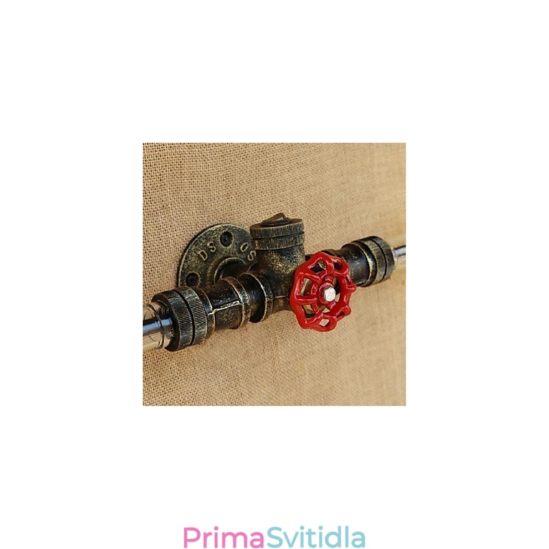 Retro American Village Kreativní průmysl Vítr Designer Láhev na vodu Nástěnná lampa Nástěnné světlo Jantarové