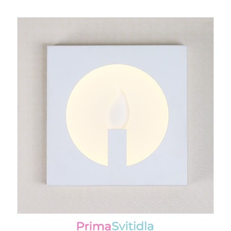 Integrované moderní moderní nástěnné svítidlo pro okolní osvětlení