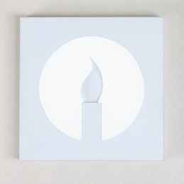 Integrované moderní moderní nástěnné svítidlo pro okolní osvětlení