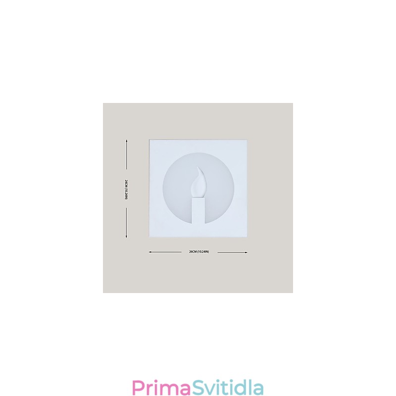 Integrované moderní moderní nástěnné svítidlo pro okolní osvětlení